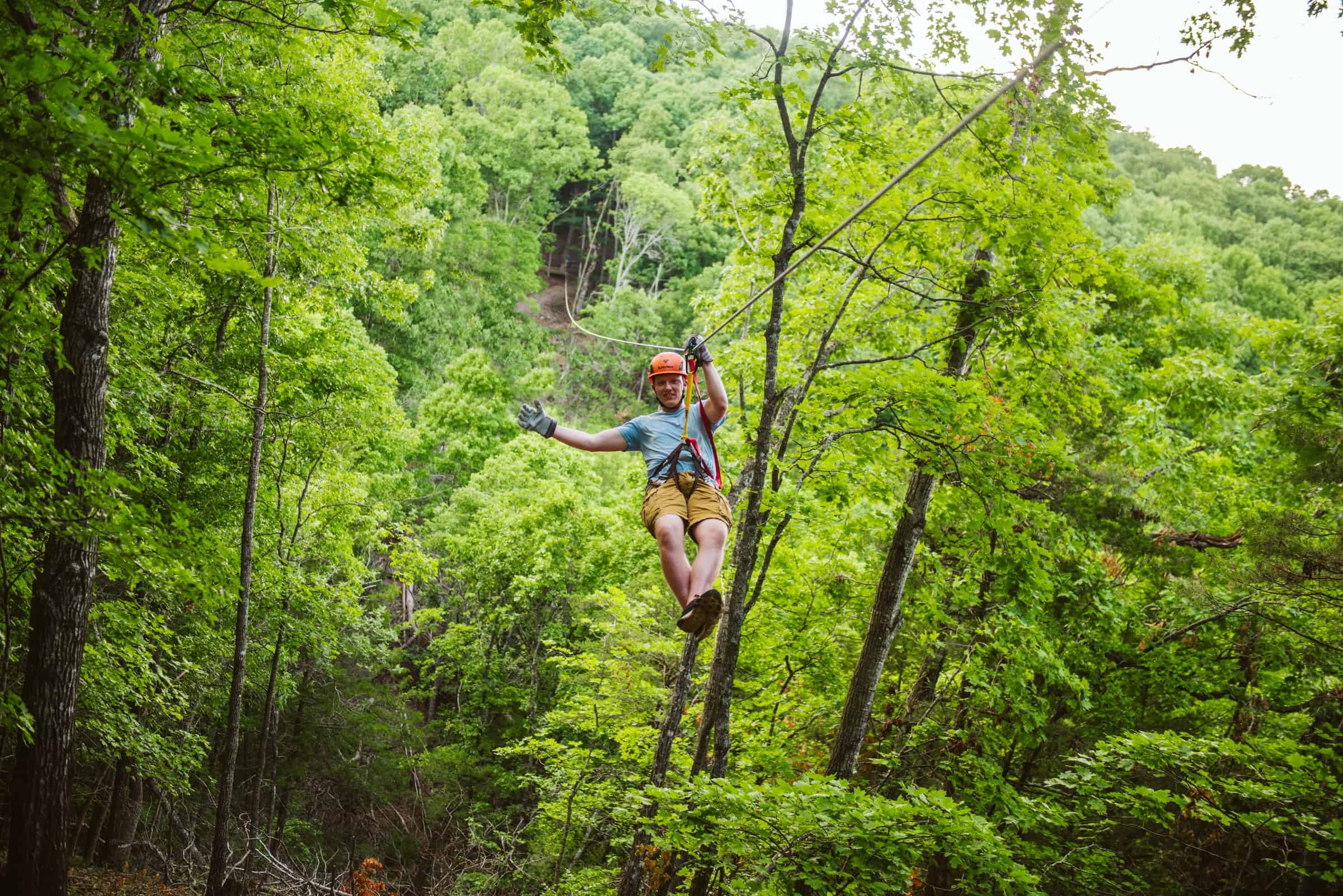 Zipline Canopy Tours - Shepherd's Adventure Park | Branson