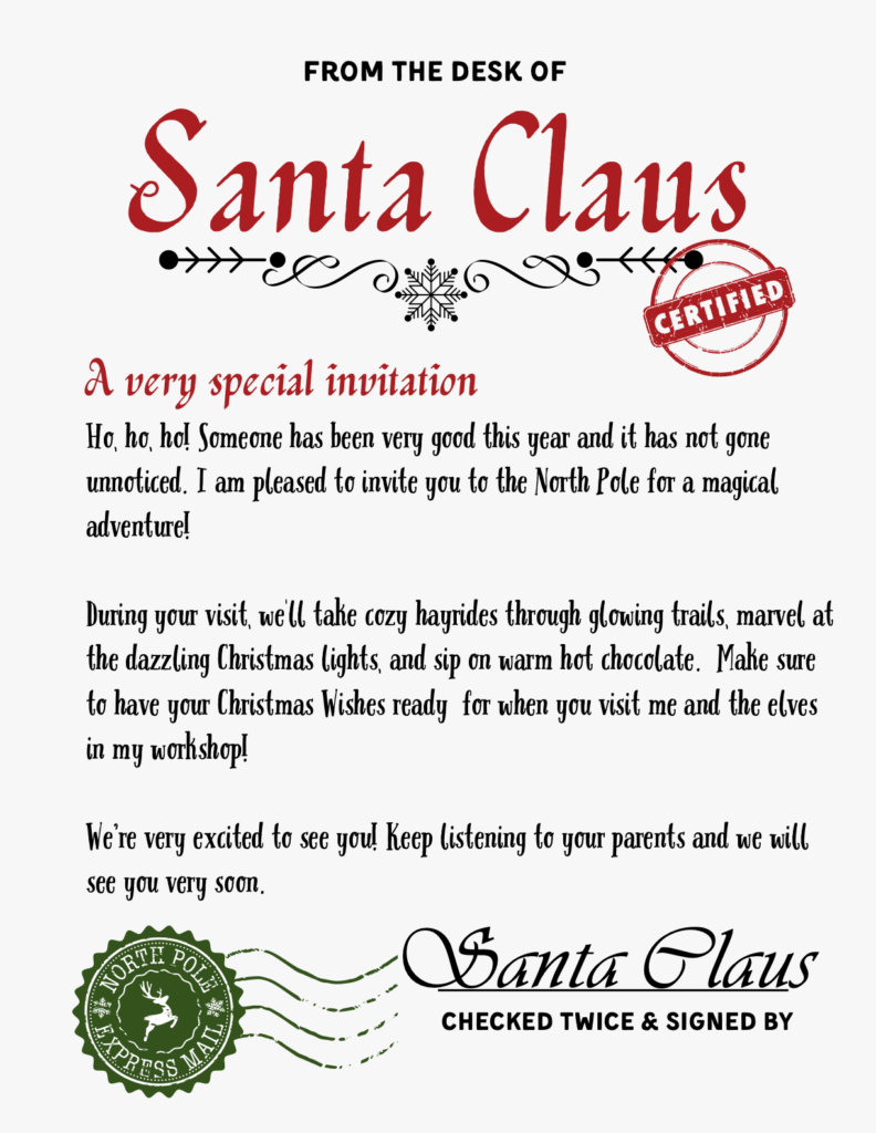 Santa Letter