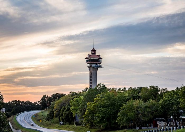 Inspiration Tower sunset