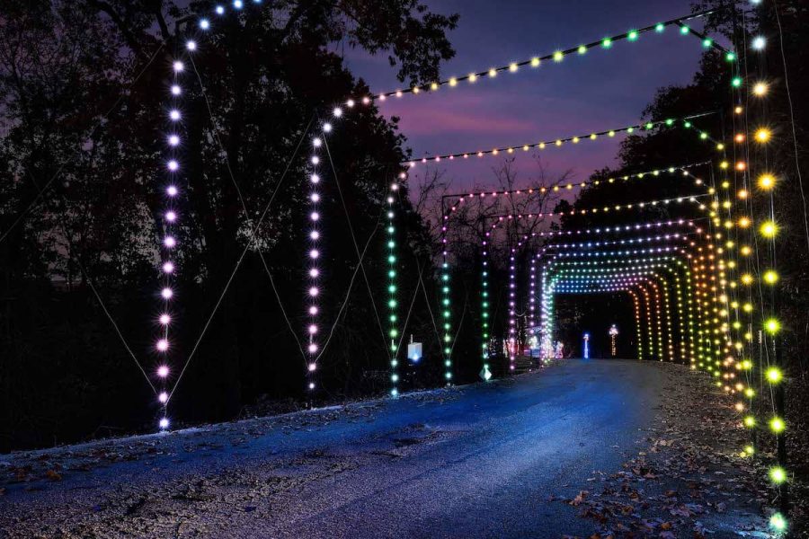 Trail of Lights Archway