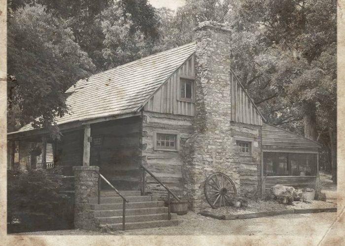 Rustic photo of old cabin